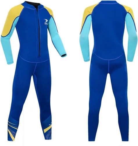 Miniatura 8 de ZCCO - Traje de neopreno para niños, traje de baño de 2.5 mm para adolescentes, traje de baño de cuerpo completo para niños y niñas, traje de baño