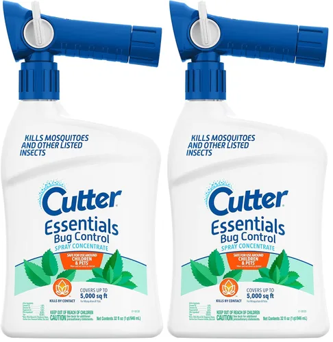 Miniatura 13 de Cutter Concentrado en aerosol para control de insectos en el patio trasero (paquete de 6), mata mosquitos, pulgas y hormigas enumeradas, 32 fl oz