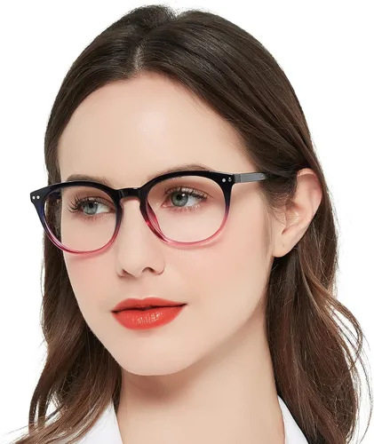 Miniatura 19 de MARE AZZURO Gafas de Lectura Redondas de Gran Tamaño para Mujer, Diseño de Lector 1.00 1.25 1.50 1.75 2.00 2.25 2.50 2.75 3.00 3.50 (Azul, 2.25)