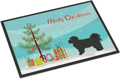 Miniatura 122 de Caroline's Treasures CK3799MAT Akita Shepherd - Tapete de árbol de Navidad de 18 x 27 pulgadas, tapete para puerta delantera, interior y exterior
