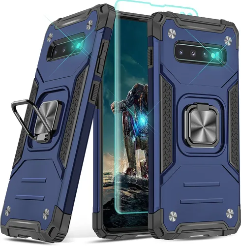 Miniatura 44 de YmhxcY Funda para Galaxy Note 8, funda para Galaxy Note 8 con protector de pantalla curvado 3D, fundas de grado armadura con soporte giratorio