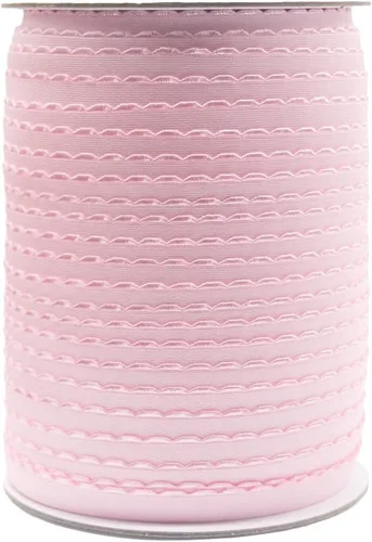Miniatura 15 de Bristlegrass Picot Loop - Banda elástica para coser de 1/2 pulgada, 0.512 in, corona de carrete con volantes, cinta elástica de encaje para atar