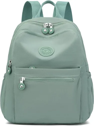 Miniatura 27 de Tanweibago Mini mochilas de nailon para mujer, mochilas pequeñas de 11L para mujer, mochila ligera casual para mujer, mochila de viaje de compras