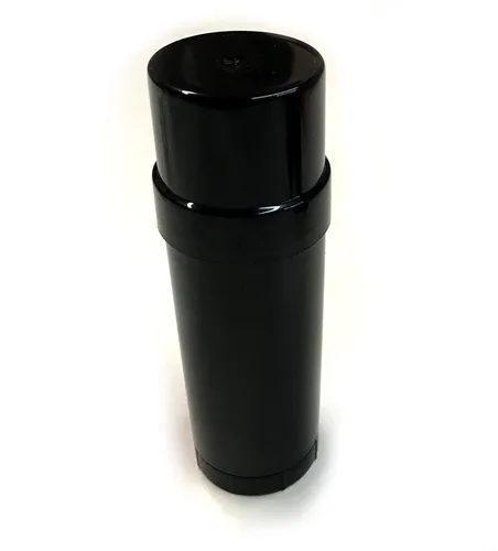 Miniatura 2 de Contenedores vacíos para desodorante giratorio (natural, blanco, negro) – para barra de loción, bálsamo de talón, etc. (1 oz.) – Tubos desodorantes