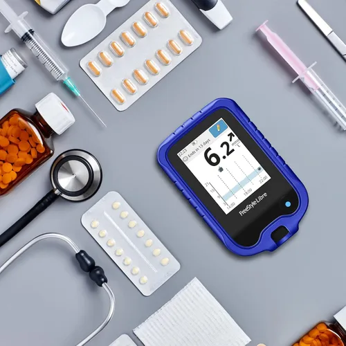 Miniatura 7 de MEDMAX Funda de silicona para Freestyle Libre 3 2/Libre Reader, ligera, a prueba de golpes, antideslizante, funda protectora de gel suave con bisel
