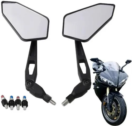 Espejo retrovisor de motocicleta para Kawasaki Z650 Z250 Z800 Z900 para V-ersys para Benelli TRK 502X TNT150 TNT600, ABS Espejo retrovisor de