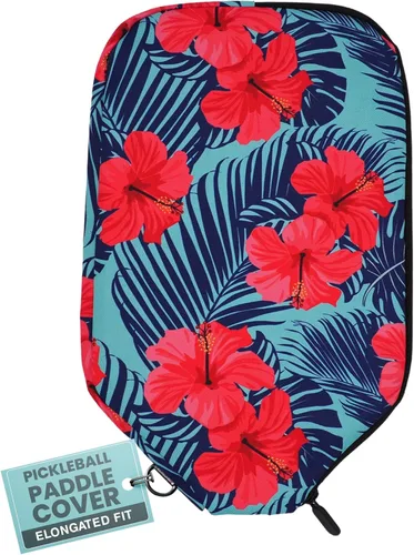 Miniatura 29 de Palms-O-Aces Pickleball Paddle Cover Canvas Padded Pickleball Paddles Sleeve with Zipper Lightweight Protective Paddle Case for Standard Paddles