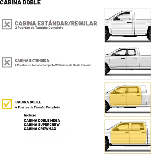 Miniatura 10 de Husky Liners alfombrillas Weatherbeater Compatible con Ford F-150 2015-2025 (incluye 2022-2025 Lightning) SUPERCREW CAB SOLO con alfombra y sin