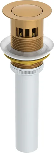 Miniatura 2 de Symmons Dia - Grifo de baño de dos manijas con montaje de drenaje Push Pop en bronce cepillado (1.0 GPM), grande