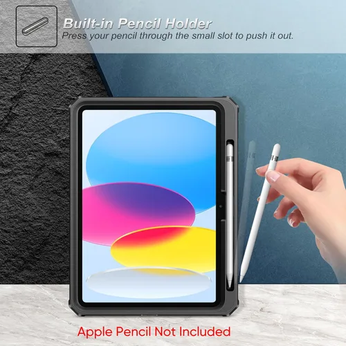 Miniatura 9 de Funda Fintie para iPad (A16) 11ª Generación 11 Pulgadas (2025), iPad 10ª Generación 10.9 Pulgadas - [Tuatara Magic Ring] Funda Resistente y a Prueba