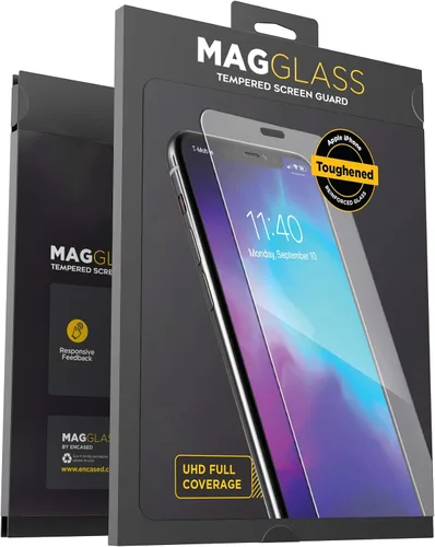 Miniatura 7 de magglass Protector de pantalla de privacidad diseñado para iPhone 11, protector de pantalla de vidrio templado antiespía resistente a las huellas