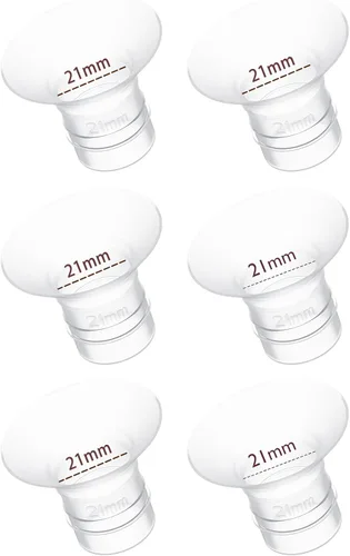 Inserto de brida de 0.827 in, 6 piezas, compatible con espectros de brida de 0.827 in, insertos de brida para brida Spectra de 0.827 in/Momcozy