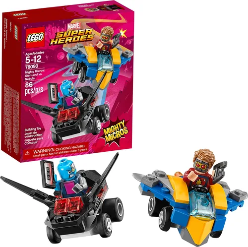 LEGO Marvel Super Heroes Mighty Micros: Star-Lord vs Nebula 76090 Kit de construcción (86 piezas)