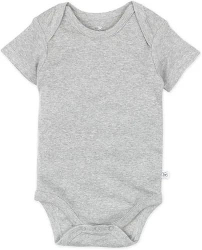 Miniatura 5 de HonestBaby Body unisex de algodón orgánico de manga corta para bebé, paquete múltiple