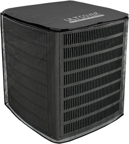Miniatura 12 de ULTCOVER Cubierta cuadrada impermeable del aire acondicionado para las unidades exteriores de la CA tamaño hasta 30W x 30D x 25H pulgadas Marrón