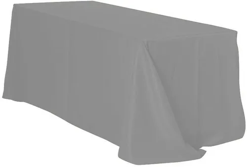 Miniatura 9 de Your Chair Covers - Mantel rectangular de poliéster de 90 x 132 pulgadas, color morado, mantel de boda sin costuras de alta calidad para mesas