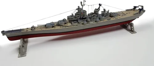 Miniatura 3 de Atlantis USS Iowa Big Battleship Kit de Modelo de Plástico 1/535 Juguete y Pasatiempo