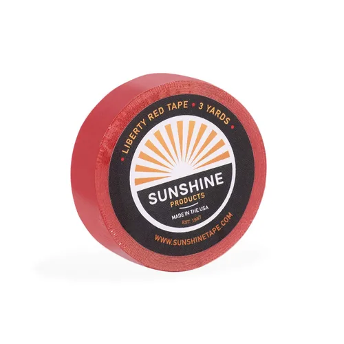 Miniatura 14 de Sunshine Tape Paquete de 3 rollos de cinta adhesiva para peluca, 3/4 pulgadas x 36 yardas, doble cara, grado médico, cinta de tupé y peluca