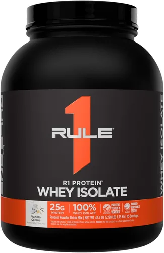 Miniatura 37 de Rule 1 R1 Proteína de suero aislada - con 25g de proteína y 6g de BCAA exclusivamente de fuentes aisladas e hidrolizadas para la recuperación
