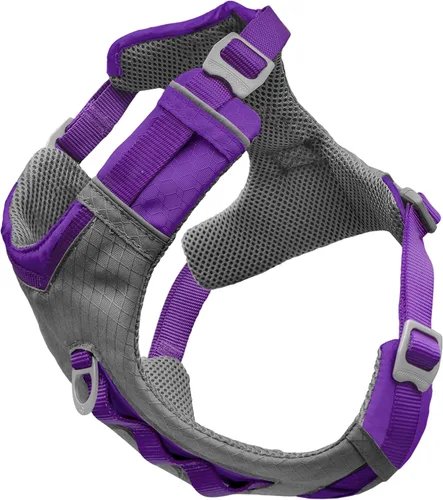 Miniatura 9 de Arnés para perro Kurgo Journey Air - Ajuste seguro para perros activos - Pecho acolchado - Tela Ripstop ligera - Malla transpirable - Borde Rojo
