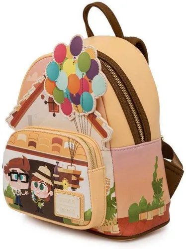 Miniatura 5 de Loungefly Disney Pixar Up Working Buddies - Bolso de hombro con doble correa para mujer Multi Bordado