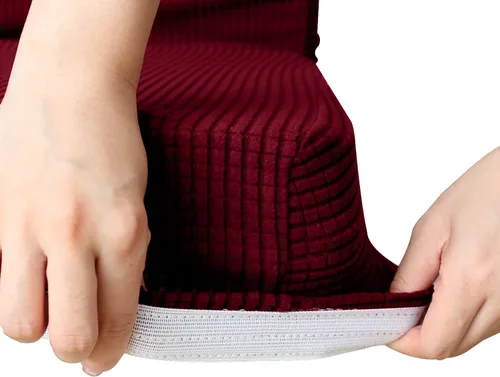 Miniatura 5 de SFYZ HOME Funda de sillón jacquard moderno, de forro polar, funda elástica para sillón izquierdo/derecho para sofá biplaza en forma de L