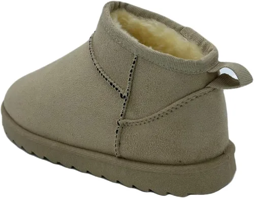 Miniatura 3 de Mini botines bajos para niños y niñas, con forro de piel suave y cálida