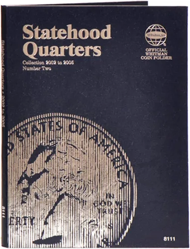 Miniatura 8 de Whitman Tablero Compacto para Coleccionista de Monedas - Mapa de Monedas de Estados Unidos, Serie de Cuartos de Moneda de 1999 – 2009 incluyendo DC