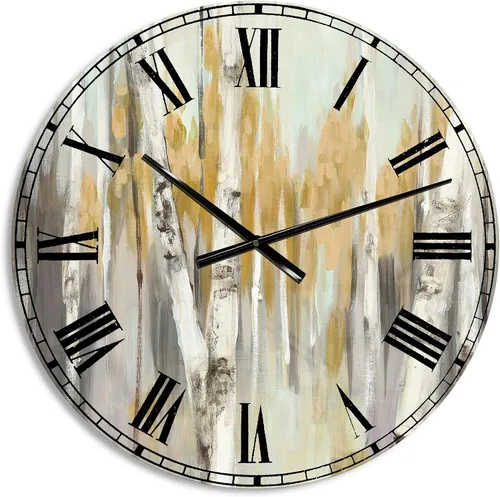 Miniatura 16 de DesignQ Reloj de pared con diseño de vaca y vida campestre para el hogar, dormitorio, baño, oficina, sala de estar