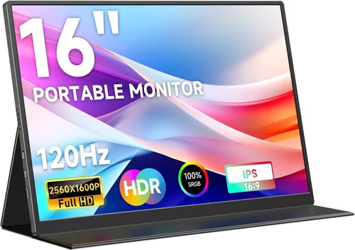 Miniatura 9 de AYY Monitor portátil 4k, pantalla táctil de 13.4" 3840x2160 Segunda pantalla 100% sRGB, 400cd HDR USB C Ultra Slim IPS Monitor portátil para Mac