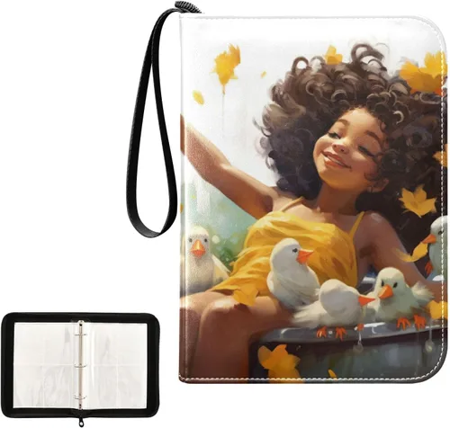 Miniatura 13 de Beach Shells - Carpeta impermeable para tarjetas intercambiables, 400 bolsillos, estuche de exhibición con fundas para tarjetas, juego