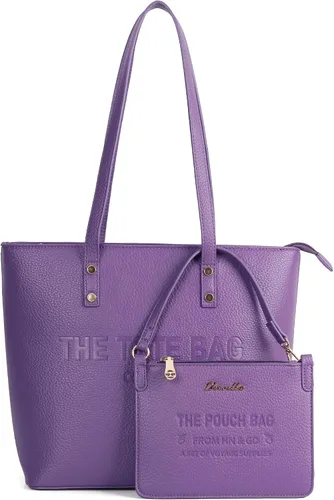 Miniatura 38 de Chinllo Bolso de mano para mujer, bolso mediano con asa superior