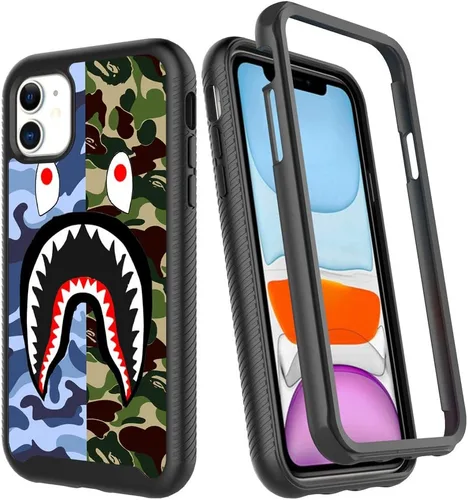 Miniatura 11 de Basketball King 23, diseño de jersey rojo, compatible con iPhone 11, funda de lujo a prueba de golpes, funda resistente de doble capa de TPU suave +