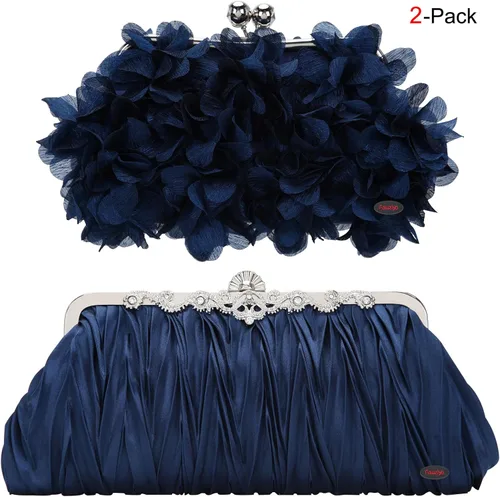 Miniatura 4 de Fawziya Carteras con corte floral para mujer, bolsos y embragues de noche