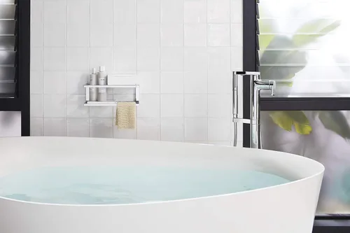Miniatura 7 de Toallero de KOHLER, Barra de toallas de baño, colección Draft, cromo pulido, K-27353-CP