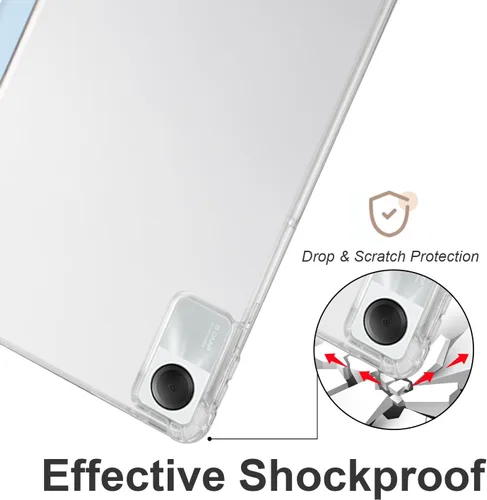 Miniatura 4 de Funda inteligente para Xiaomi Mi Pad 6/Mi Pad 6 Pro de 11 pulgadas, funda de piel sintética con función de reposo/encendido automático inteligente