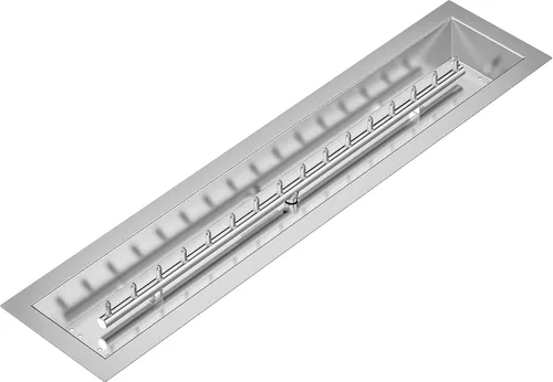 Miniatura 8 de Stanbroil 30" x 6" Sartén de caída lineal para hoguera con quemador de chorro mejorado, hoguera de gas natural o propano para exteriores, 54K BTU