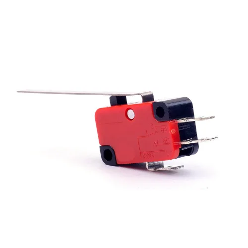 Miniatura 3 de 6 piezas V-153-1C25 Micro interruptor de límite largo recto bisagra palanca brazo SPDT Snap Action LOT para Arduino (paquete de 6) CYT1068
