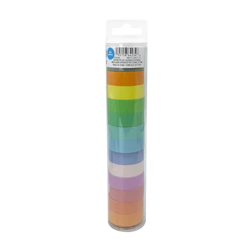 Miniatura 4 de Recollections Juego de cintas washi para manualidades en colores pastel sólido