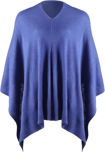 Miniatura 2 de Fomolom Ponchos para mujer, versátil, ligero, tejido sólido, chal envolvente, bufanda, accesorios para mujer