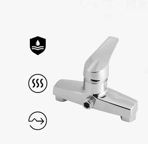 Miniatura 7 de KIMISS Grifo mezclador de ducha RV - Grifo termostático externo de aleación de zinc para bañera de baño - Válvula de ducha de baño de una sola