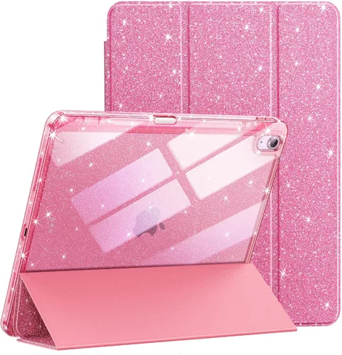 Miniatura 9 de JETech Funda de purpurina para iPad Air de 11 pulgadas M3/M2 (2025/2024), iPad Air 5/4 (2022/2020 5ª/4ª) con soporte para lápiz, funda delgada