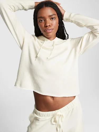 Miniatura 2 de Victoria's Secret Sudadera con capucha corta de forro polar rosa para mujer (XS-XXL)