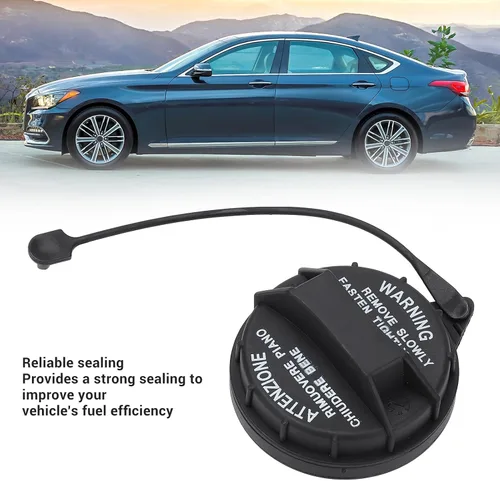 Miniatura 2 de Tapa de llenado de depósito de combustible 31015 2C800 Reemplazo de tapa de gas para Accent Azera Elantra GT Entourage Equus Genesis Sedan