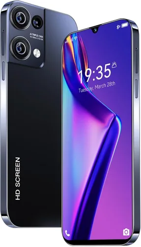 Miniatura 4 de Teléfono celular desbloqueado, Android 13 teléfonos móviles pantalla HD de 6.49 pulgadas, SIM dual, 1+16G ROM/SD a 256GB, cámara dual/3200mAh