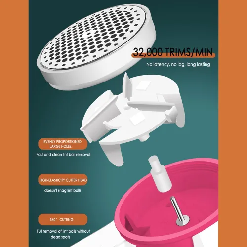 Miniatura 9 de 【Alta potencia, alta eficiencia】Quitamanchas eléctrico Nayoge para afeitar, afeitadora de tela, removedor de pelusas, quita las pelusas, suéteres