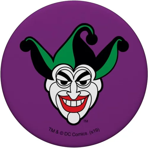 Miniatura 3 de PopSockets PopGrip estándar con símbolo de Joker de Batman