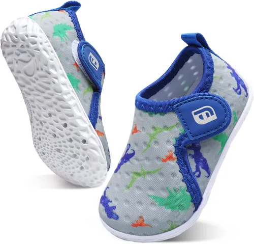 Miniatura 18 de JOINFREE Zapatos de agua para bebés y niños pequeños, sandalias para niños y niñas, zapatillas transpirables para caminar y correr