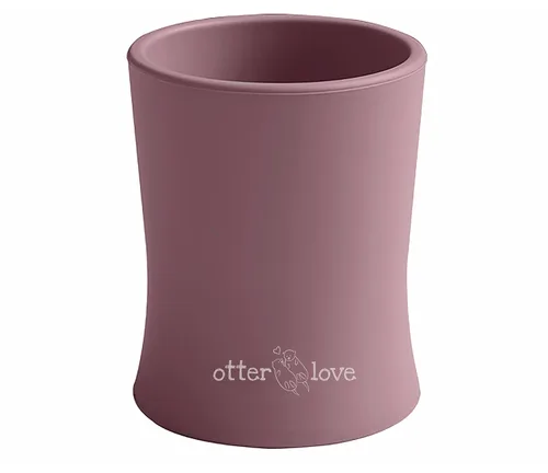 Miniatura 6 de otterlove Taza de entrenamiento de silicona para bebés y niños pequeños, aprobada por OT pediátrica, 100% silicona LFGB pura de platino, irrompible