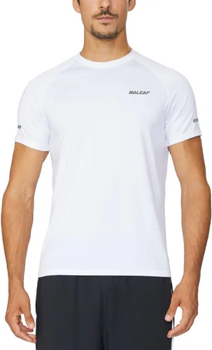 Miniatura 6 de Baleaf Camisetas de correr para hombre, de manga corta, atléticas, de secado rápido